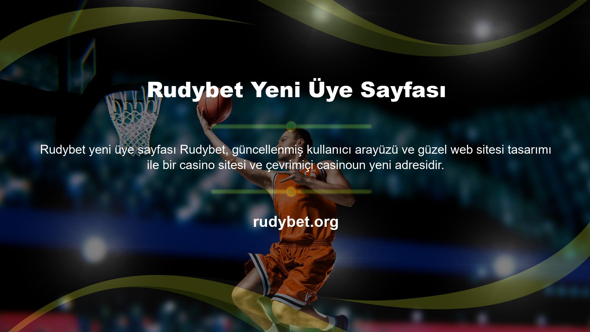 Rudybet online bahis sitesi her zaman kendini yeniliğe, kaliteye ve kapsamlı hizmete adamış bir bahis sitesidir
