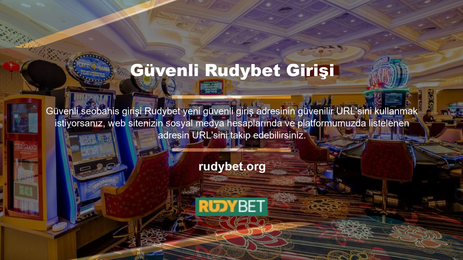 Rudybet web sitesi sahte platform açılabilmektedir